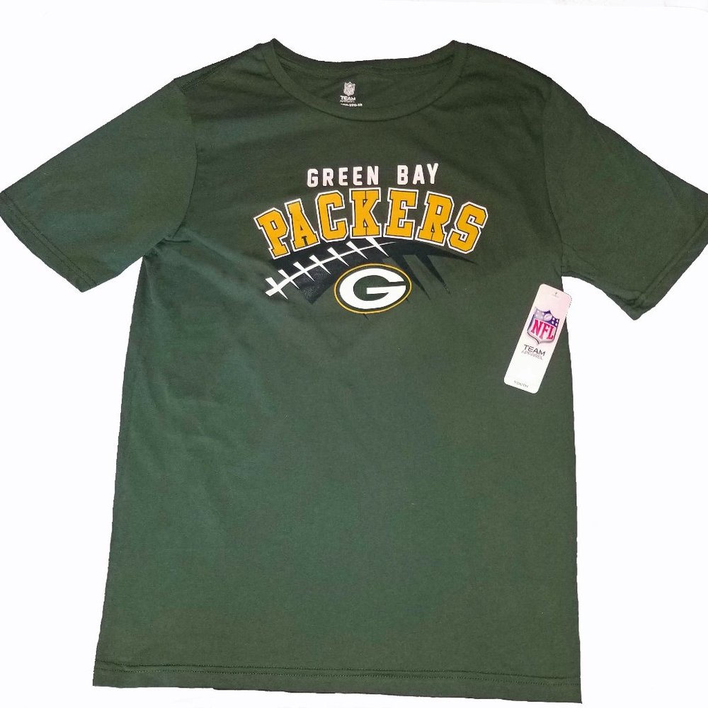 NFL Apparel Green Bay Packers Football Icon Tee